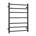 Thermorail 240V Round 600 Heated Towel Rail - SR44MB Matte Black