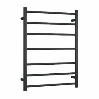 Thermorail 240V Round 600 Heated Towel Rail - SR44MB Matte Black