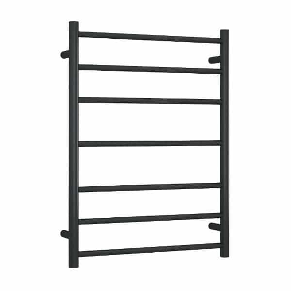 Thermorail 240V Round 600 Heated Towel Rail - SR44MB Matte Black