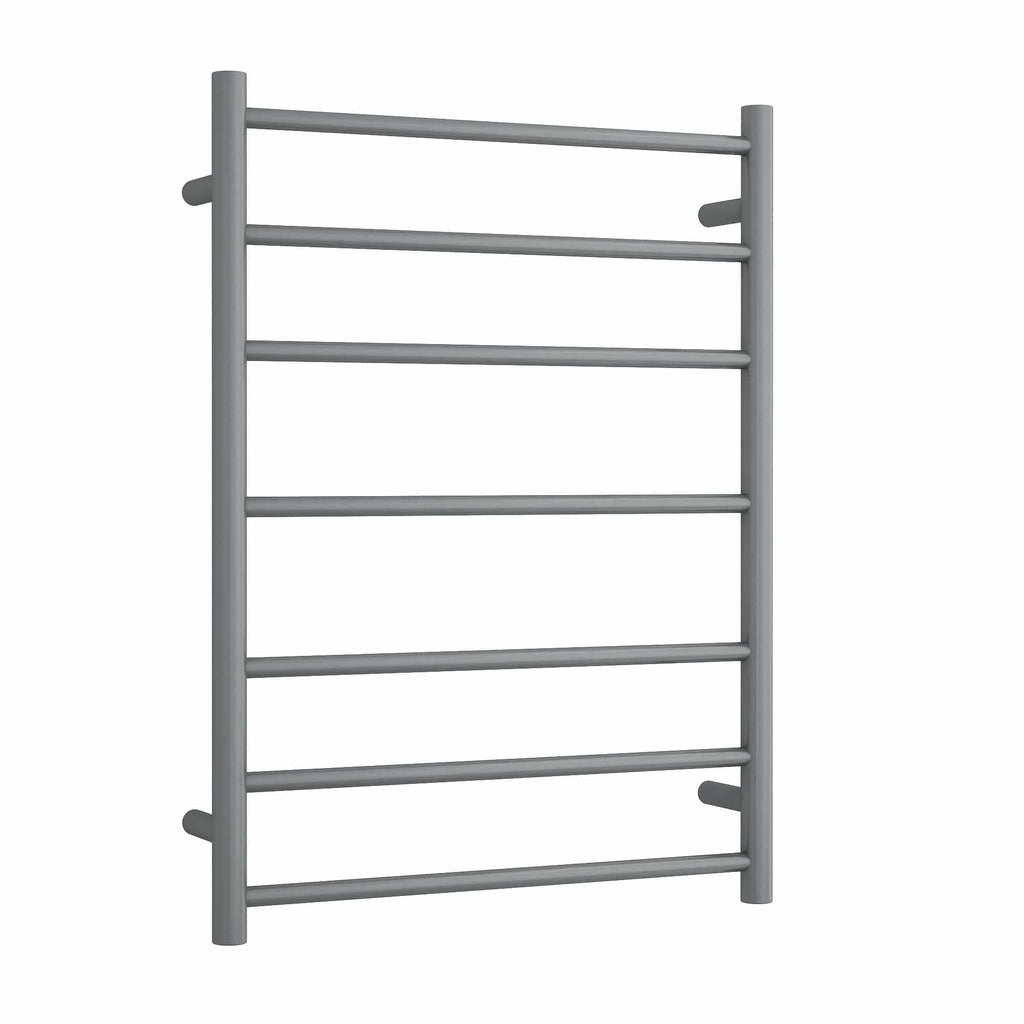 Thermorail 240V Round 600 Ladder Heated Towel Rail - SR44MGM Gun Metal