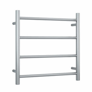 Thermorail 240V Straight/Round 550 Heated Towel Rail - SRB25M Brushed Stainless Steel