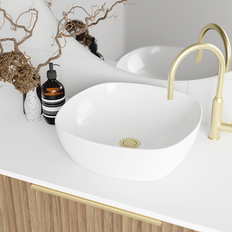 Marquis Cove Wall Hung Vanity with Symphony Top & Basin - 750mm - Cove 2