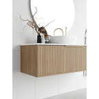 Marquis Cove Wall Hung Vanity with Symphony Top & Basin - 750mm - Cove 2