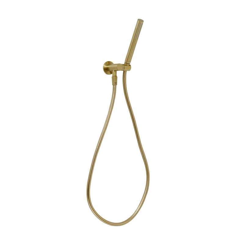 Villeroy & Boch Embrace Pure Adjustable Hook & Union Set - Brushed Gold