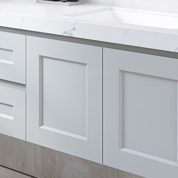 Timberline Victoria Wall Hung Vanity with Caesarstone Top & Basin 1800mm