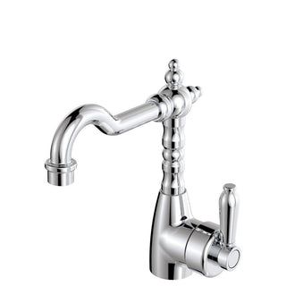 Fienza Elenaor Shepherds Crook Basin Mixer - Chrome - 202103CC