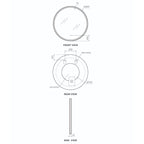 Acciaio Progressive LED Mirror 800 Spec