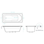 Decina Adatto Built In Bath Specification