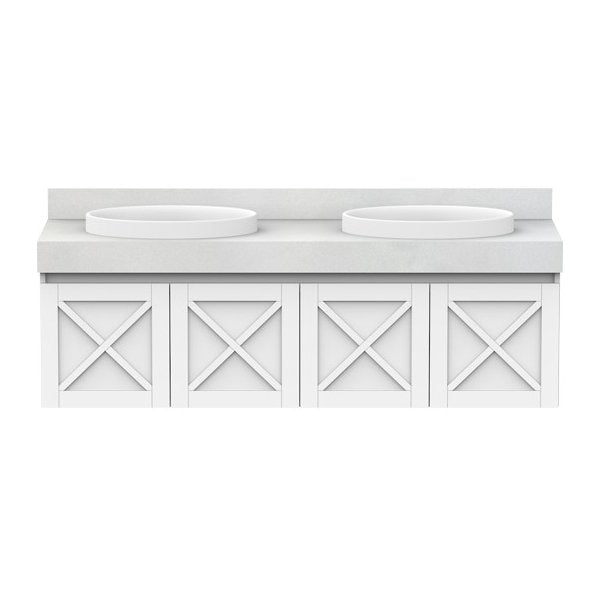 ADP Charleston Solid Surface Wall Hung Vanity - Cass Brothers