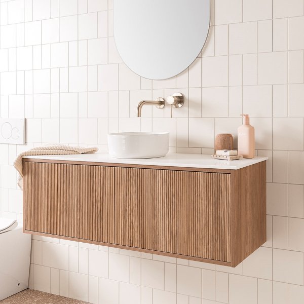 ADP Clifton Ensuite Solid Surface Wall Hung Vanity - Cass Brothers