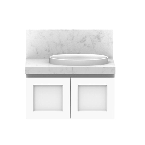 ADP London Solid Surface Wall Hung Vanity - Cass Brothers