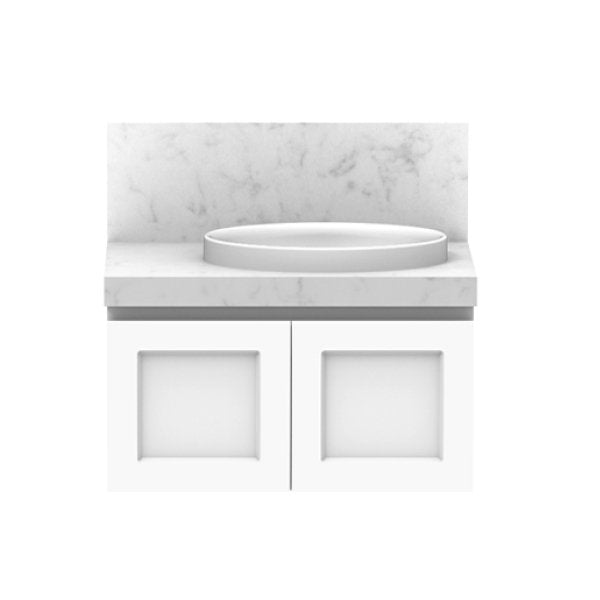 ADP London Solid Surface Wall Hung Vanity - Cass Brothers