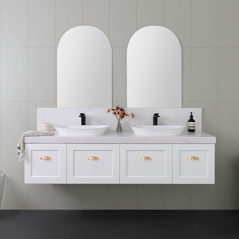 ADP London Solid Surface Wall Hung Vanity - Cass Brothers