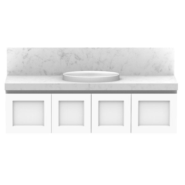 ADP London Solid Surface Wall Hung Vanity - Cass Brothers