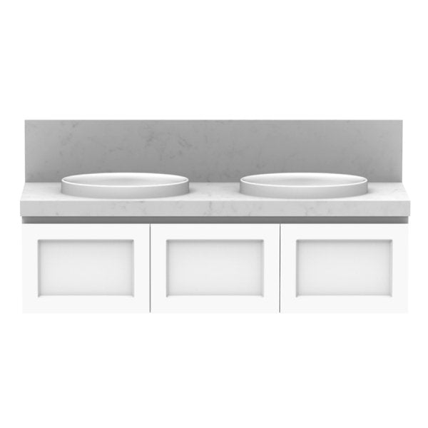 ADP London Solid Surface Wall Hung Vanity - Cass Brothers