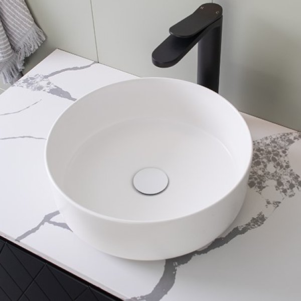 ADP Margot Above Counter Basin - Matte White - Cass Brothers