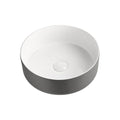 ADP Margot Duo Above Counter Basin - Matte Grey/White - Cass Brothers
