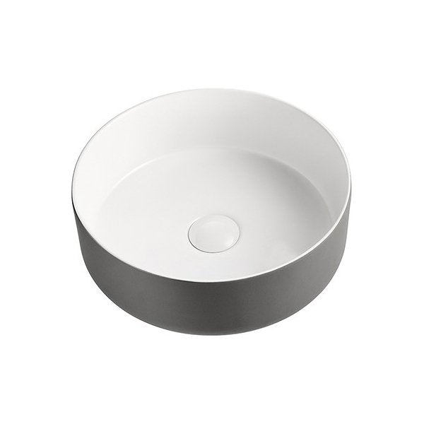 ADP Margot Duo Above Counter Basin - Matte Grey/White - Cass Brothers