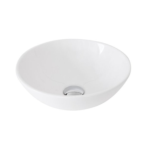 ADP Pluto Above Counter Basin - Gloss White - Cass Brothers