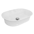 ADP Titan Above Counter Basin - Gloss White - Cass Brothers