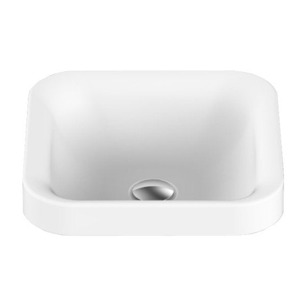 ADP Truth Semi-Inset Basin - Matte White - Cass Brothers