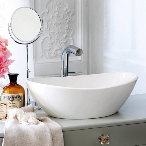 Victoria + Albert Amalfi 55 Above Counter Basin - Matte White