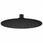 Aquas LUFT Round ABS Overhead Shower - Matte Black - Cass Brothers