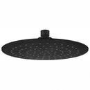 Aquas LUFT Round ABS Overhead Shower - Matte Black - Cass Brothers