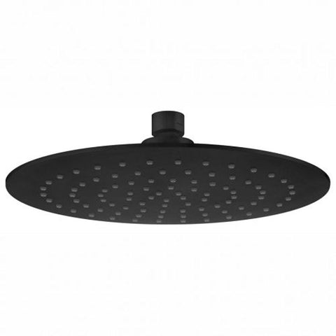 Aquas LUFT Round ABS Overhead Shower - Matte Black