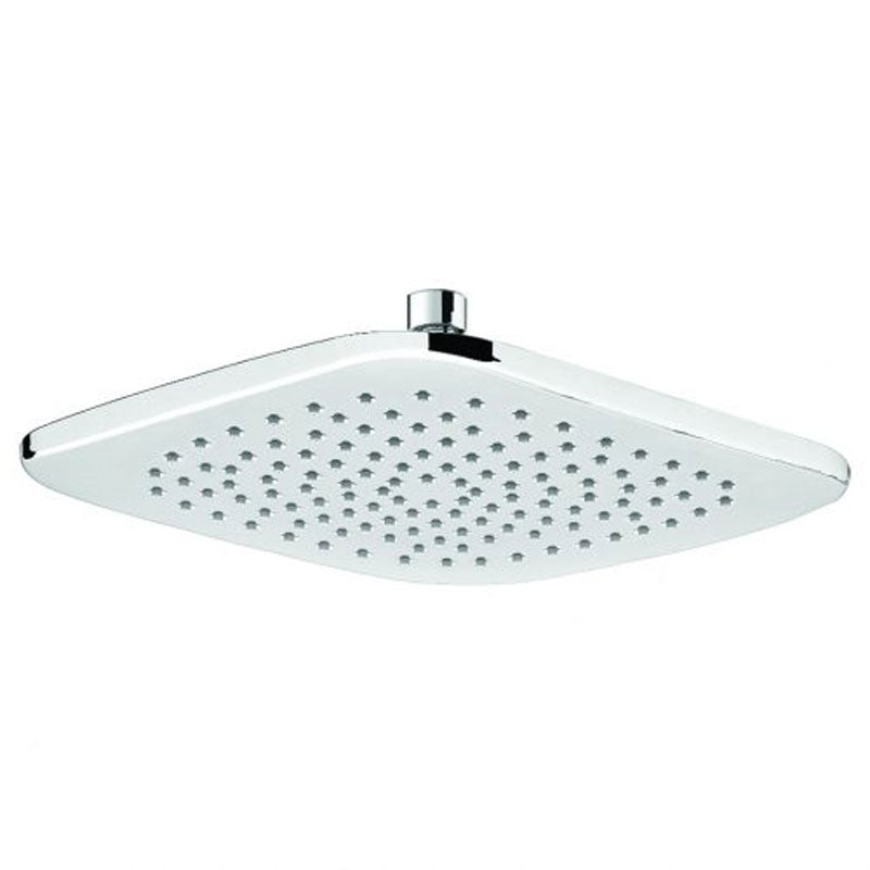 Aquas Ultra 250 Square ABS Overhead Shower - Chrome - Cass Brothers