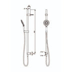 AQUAS X Turbo Shower Kit - Brushed Nickel - Cass Brothers