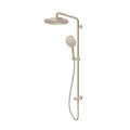 AQUAS X Turbo Twin Shower - Brushed Nickel - Cass Brothers