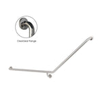 Argent Advantage 870 X 700 140 Degree Grab Rail Left Hand - Cass Brothers