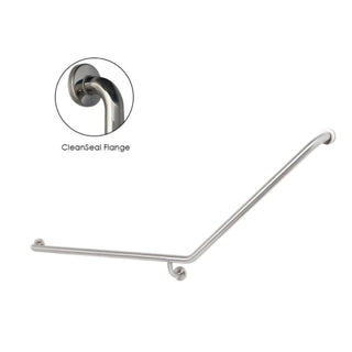 Argent Advantage 870 X 700 140 Degree Grab Rail Left Hand - Cass Brothers