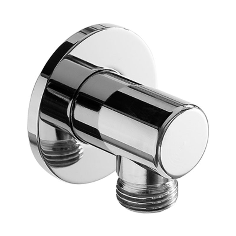 Argent Brass Shower Wall Union - Chrome - Cass Brothers