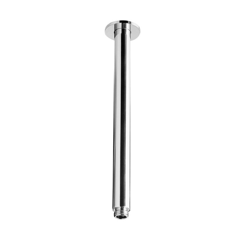 Argent Ceiling Dropper 300mm Round Flange - Chrome - Cass Brothers