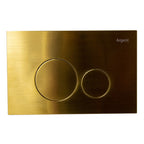 Argent Evo Wall Hung Smart Toilet Package Includes Grace Brushed Gold Button - Cass Brothers