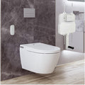 Argent Evo Wall Hung Smart Toilet Package Includes Kubic Chrome Button - Cass Brothers