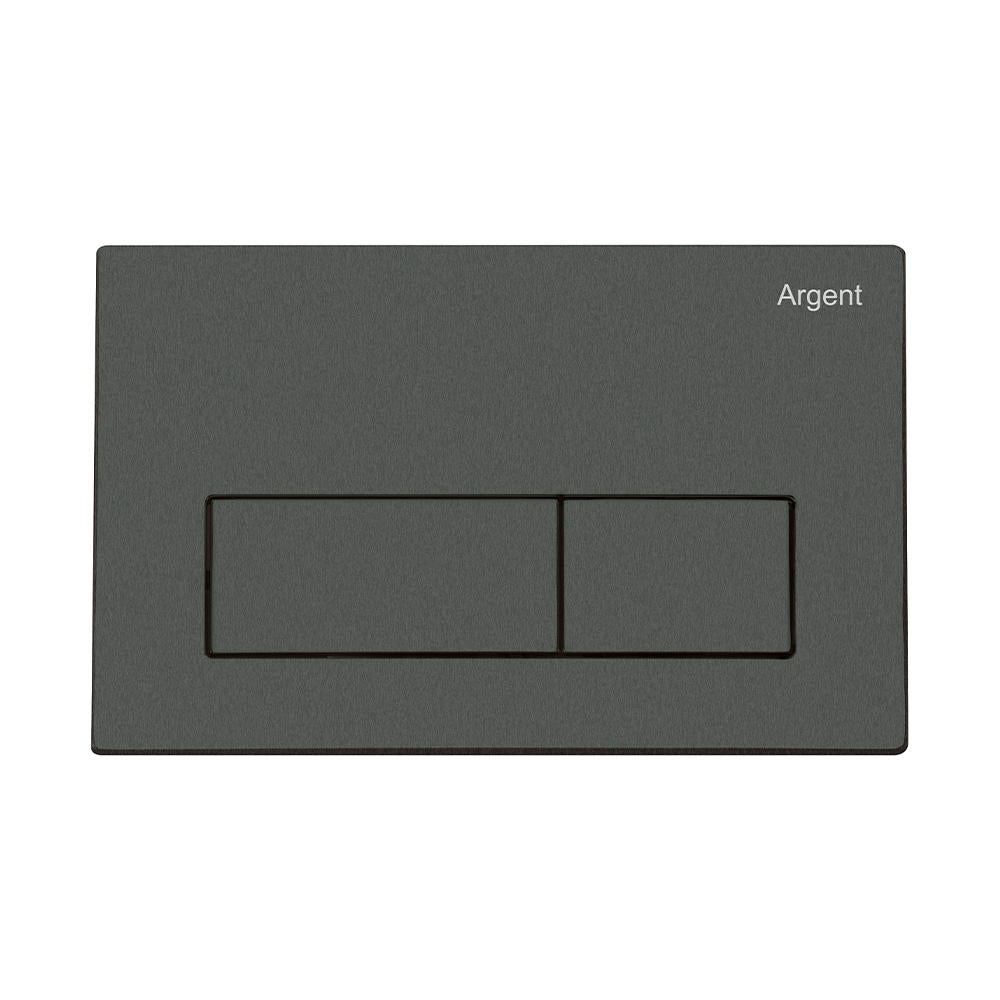 Argent Evo Wall Hung Smart Toilet Package Includes Kubic Gun Metal Button - Cass Brothers