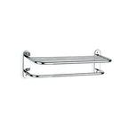 Argent FOCUS 600 Double Bath Towel Rack - Chrome - Cass Brothers