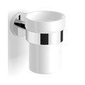 Argent FOCUS Toothbrush - Tumbler Holder - Chrome w- Ceramic Tumbler - Cass Brothers