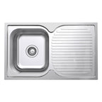Argent Format 780 Sink Drainer - No Tap Hole - Cass Brothers