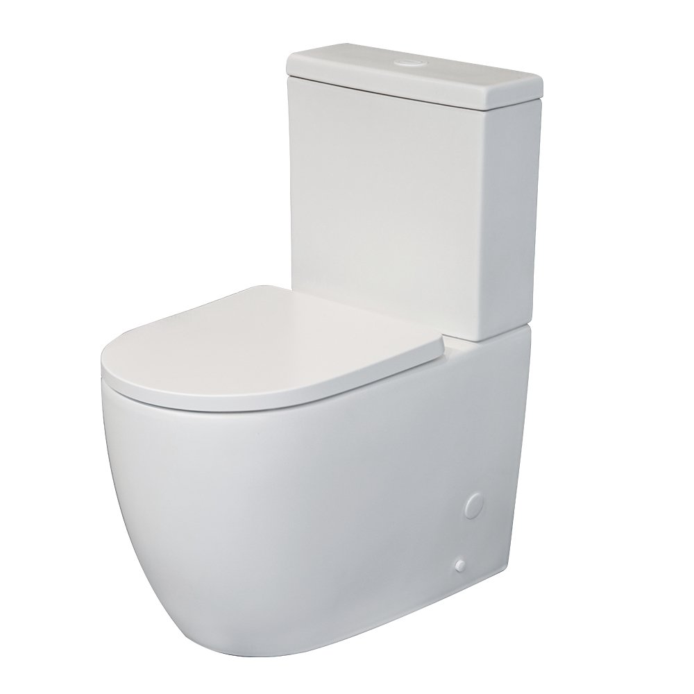 Argent Grace Back to Wall Hygienic Flush Matte White - Cass Brothers