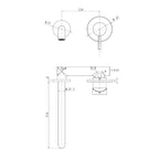 Argent Grace Wall Mounted Basin-Bath Mixer - Chrome - Cass Brothers