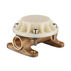 Argent Kubic Floor Mounted Bath Filler With Handpiece and Body - Chrome - Cass Brothers