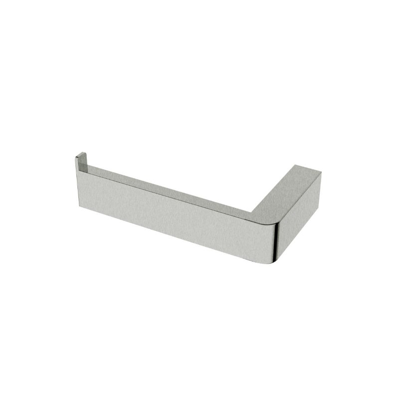 Argent Mondrian Neu Toilet Roll Holder - Left Hand Faced - Brushed Nickel - Cass Brothers
