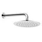 Argent Pallas 230 Overhead Shower on 250 Wall Arm - Chrome - Cass Brothers
