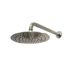Argent Pallas 230 Overhead Shower with Essential Shower Arm 300mm - Brushed Nickel - Cass Brothers