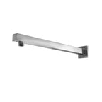 Argent Square Wall Arm with Square Flange 400mm - Chrome - Cass Brothers