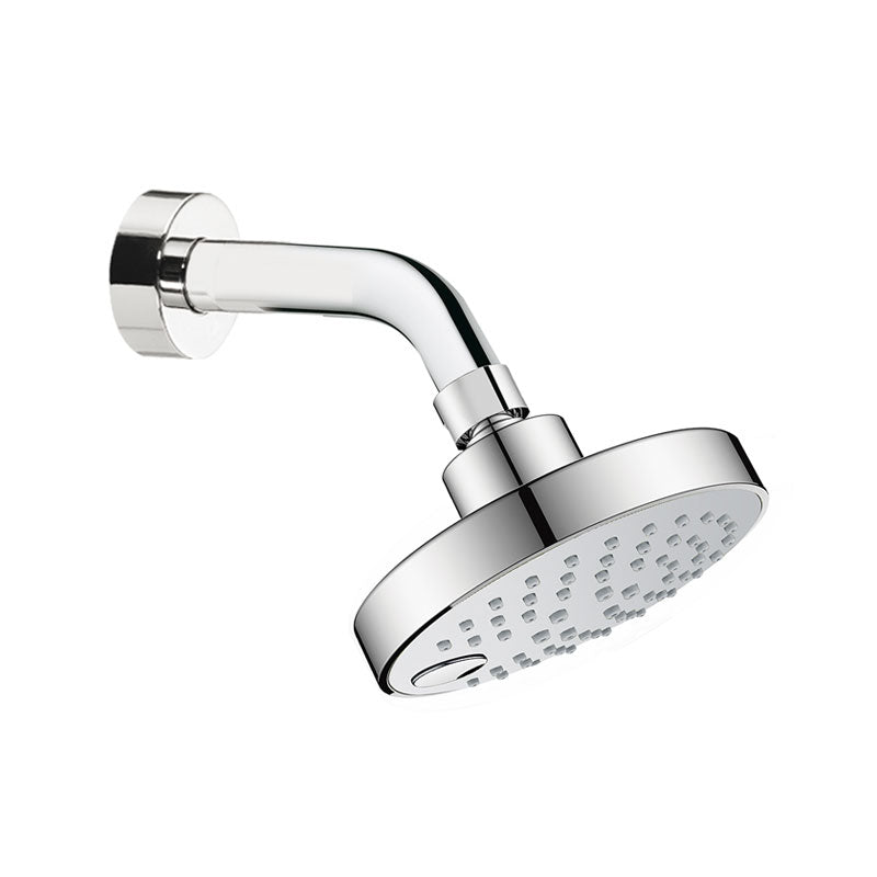 Argent Studio Trio 120 Overhead Shower On 150 Wall Arm - Chrome - Cass Brothers